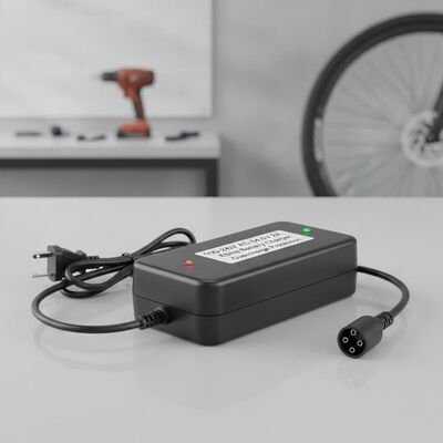 100-240V AC 54.6V 2A Ebike Batterijlader met Overlaadbeveiliging voor Elektrische Fiets Opladen